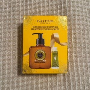 L’Occitane Shea Verbena Soap & Hand Cream Duo skincare gift set NEW! $30
